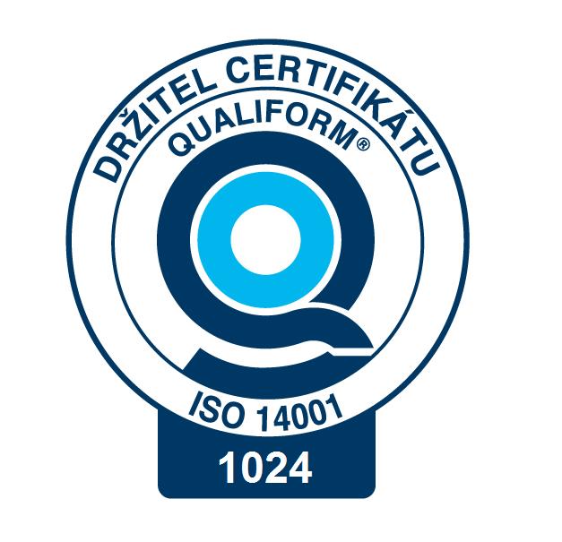 Certifikát ČSN EN ISO 14001            